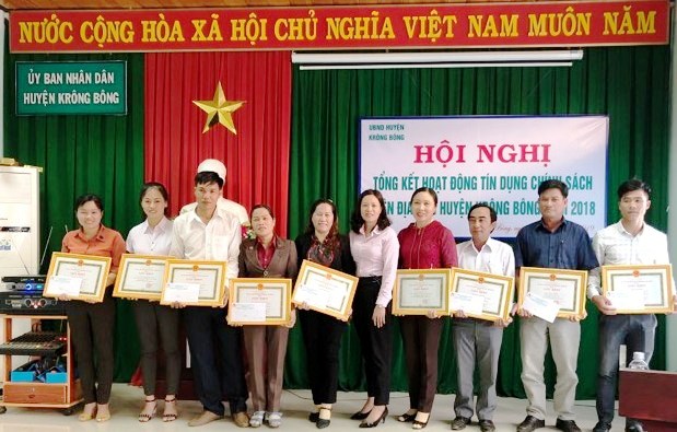 Hội phụ nữ huyện Krông Bông với hoạt động ủy thác cho vay hộ nghèo  và các đối tượng chính sách